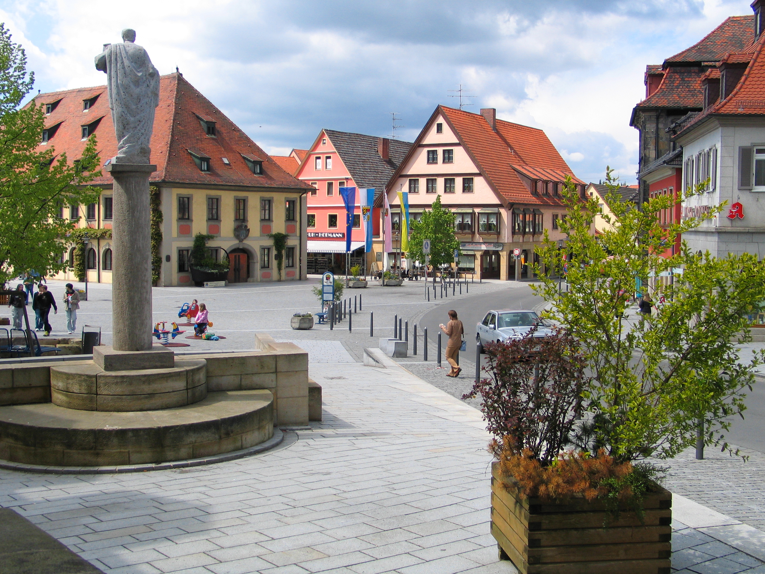 Marktplatz von Lichtenfels Leider haben wir keinen Alternativtext zu diesem Bild, aber wir arbeiten daran.